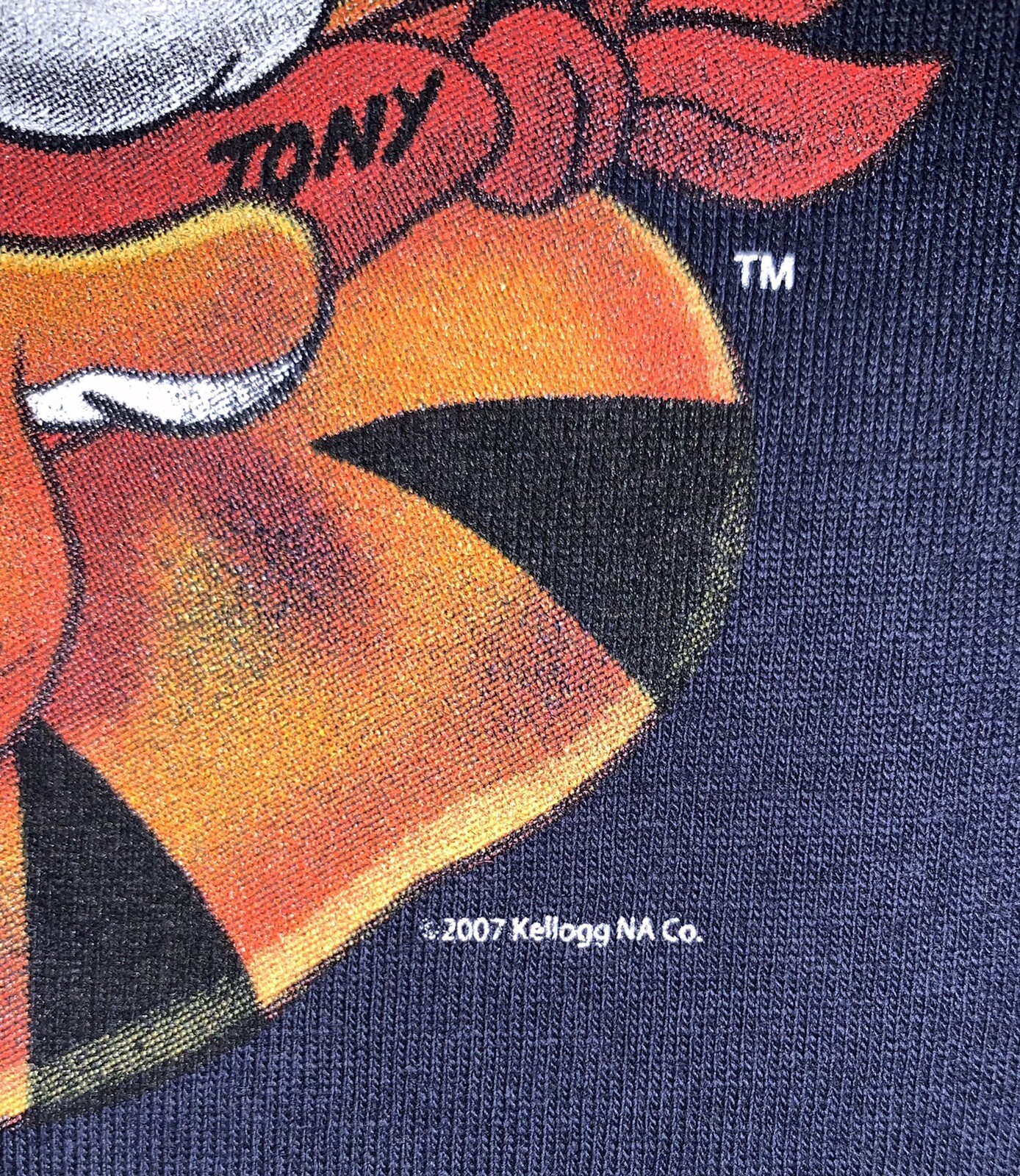 Boîte vintage suédoise Kelloggs Frosties : Tony le tigre