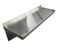 Centaur Stainless Steel Fabricated Wall Shelf 12 inch x 48 inch  CWS1248SS