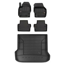Frogum Pro-Line Satz Gummifußmatten und Kofferraummatten für Volvo V70 III 2007-