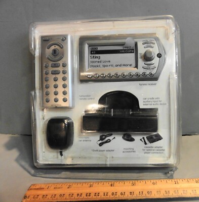 XPRESS XM CAR RADIO RECEIVER NOS IN PACKAGE 4JNXKOWX W AUDIOVOX REMOTE COMPLETE