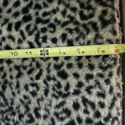 Leopardenstuhl Kissen Kunstfell Vintage für einen Stuhl 2 Stück - Bild 2 von 5