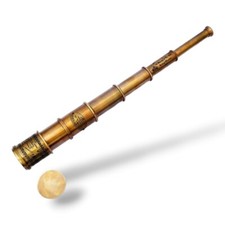 ANTIQUE MARITIME TELESCOPE MARINE NAUTICAL BRASS PIRATE VINTAGE SPYGLASS STYLISH