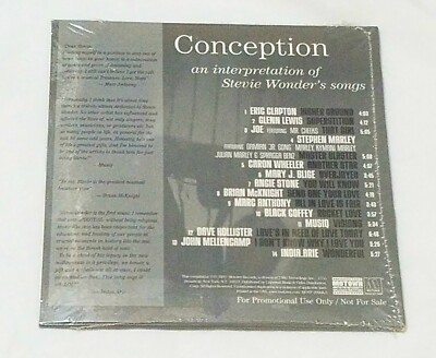 米12” Various Conception (An Interpretation Of Stevie Wonders Songs) 3746556841PROMO Motown /00250 12