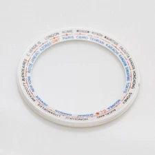 White Inner Chapter Ring Seiko World Time GMT 6117-6400 , 6117-6409 Navigator
