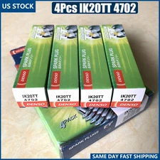US 4X IK20TT 4702 Iridium Spark Plug For Audi Chery VW Toyota Subaru Honda Lexus