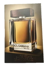 Dolce & Gabbana The One For Men 0.05 oz 1.5 ml EDT Mini Travel Sample Vial