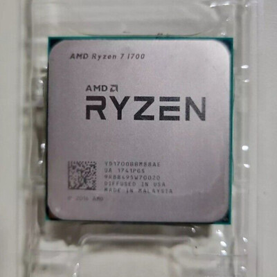 AMD Ryzen 1700 GHz Processor Ryzen 1700X GHz core Socket AM4  CPU