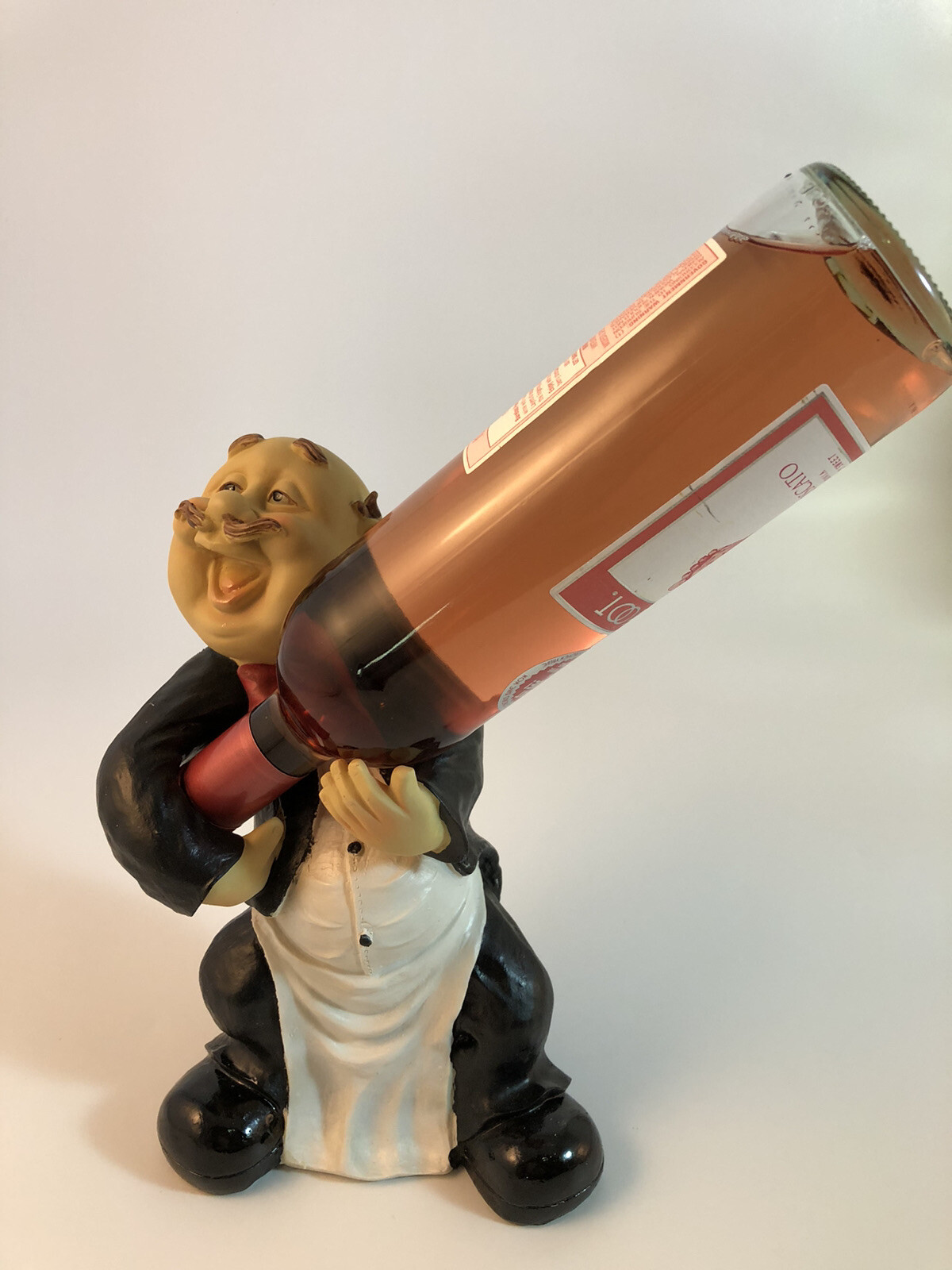 Wine Holder, Waiter, Detailed Sculpture, Home and Kitchen Decor, Kitchen Ware