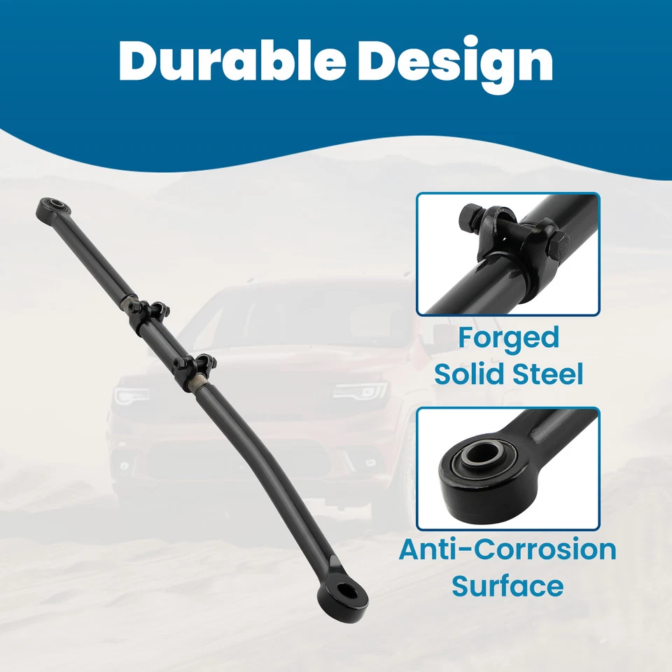 Front Adjustable Track Bar 0-8" Lift For Ford F250 F350 2005-2016 4X4 4WD - Image 2 of 4