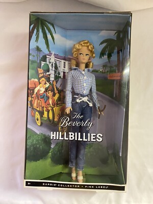 Beverly Hillbillies Elly Mae Barbie Collector Doll Pink