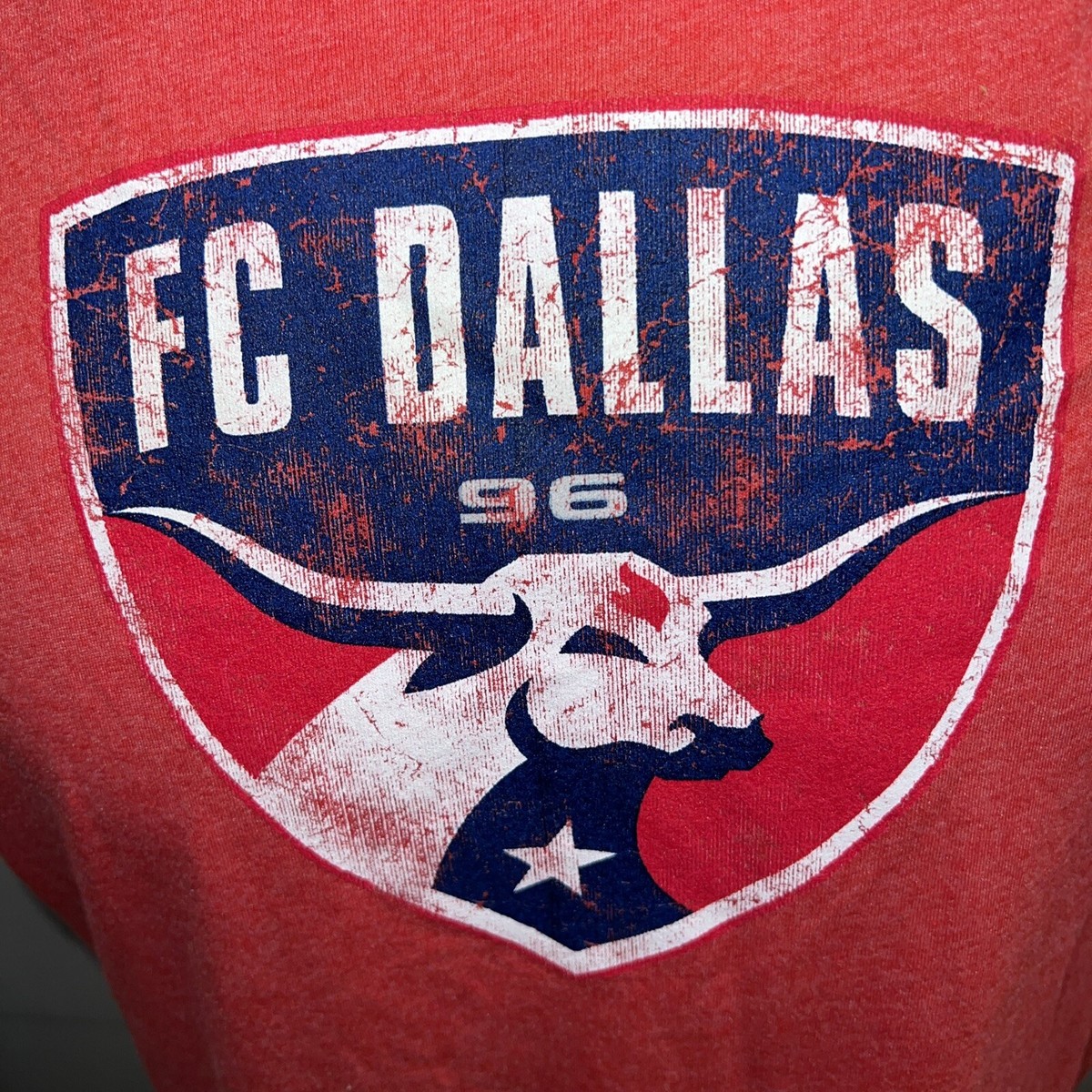 FC Dallas 96 Soccer MLS T-shirt New - Throwback | eBay