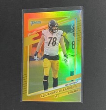 2021 Donruss Alejandro Villanueva HOLO PREMIUM PRESS PROOF Steelers #24 SP 🔥