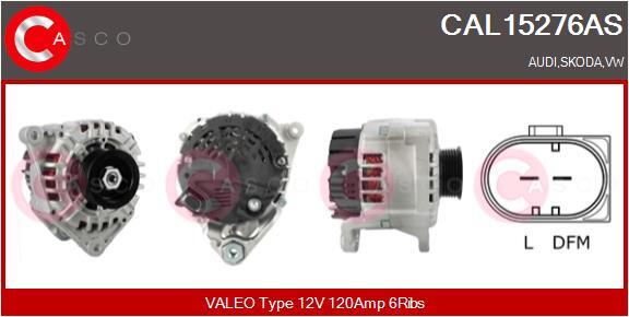 Casco Lichtmaschine Generator 120A 12V FüR Audi Allroad 2.5 TDI Quattro 2.7 T-image