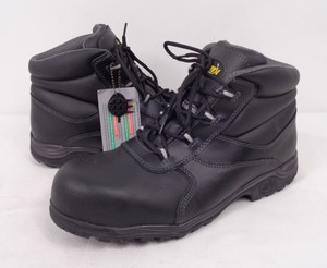 black safety boots uk
