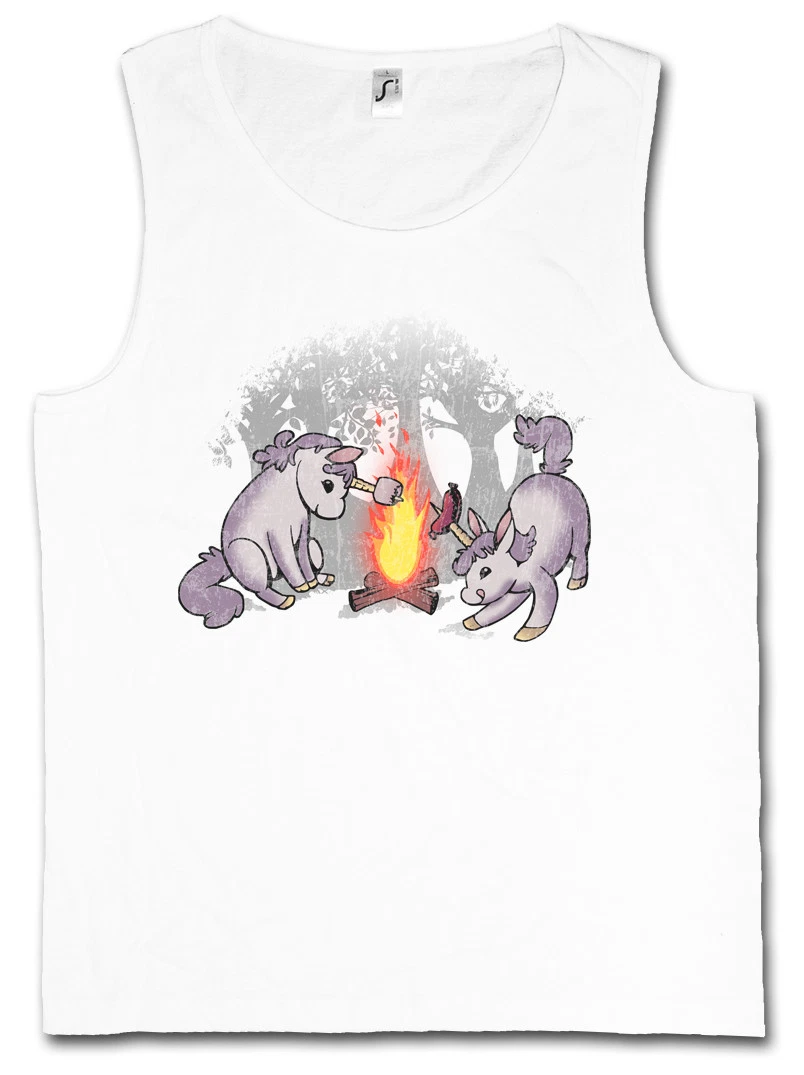 CAMPICORNS I MEN TANK TOP Rainbow Fun Fairies Princess Unicorn Unicorns Camping