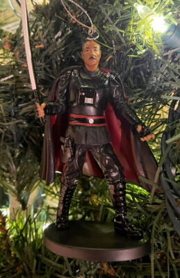 2025 The Mandalorian Moff Gideon w Sword Star Wars Christmas Tree Ornament