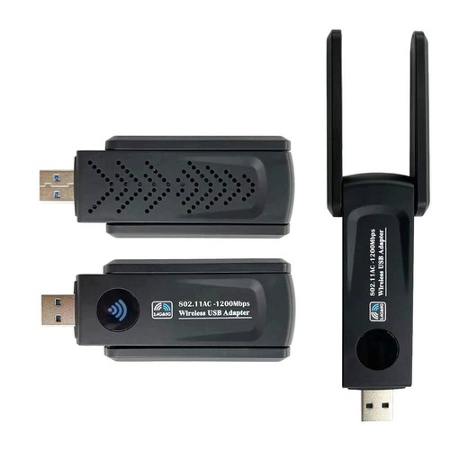 1200Mbps Wireless USB 3.0 Wifi Adapter Dongle Dual Band 2.4GHz+5GHz Network Card - Picture 5 of 7