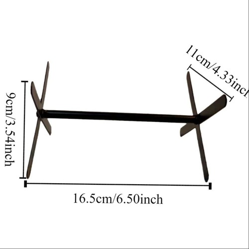 2Pcs Metal Wine Bottle Holder Triangular Support Goblet Holder Countertop - Picture 2 of 7
