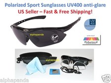 Polarized UV400 Sunglasses Sports Driving Cycling Fishing Eyewear Golf Running