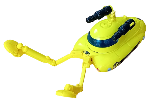 Captain Planet ECO SUB Action Figure 1991 Captain Planet & the Planeteers. - Picture 5 of 9
