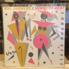 [SOUL/FUNK]~EXC LP~BILL SUMMERS & SUMMERS HEAT~London Style~{OG 1983~MCA~Issue]