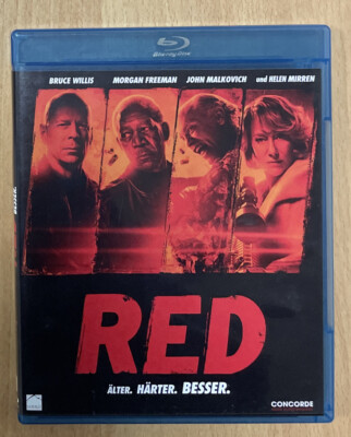 R.E.D. - Älter. Härter. Besser (Blu-ray 2011) Bruce Willis ￼+ Morgan Freeman
