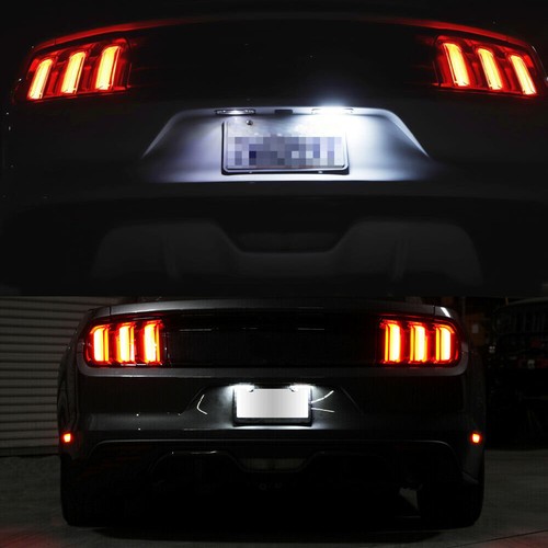 2x AUXITO LED Plate License Tag Light Lamp Free Error For 2015-2021 Ford Mustang - Picture 10 of 10