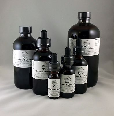 Echinacea Goldenseal Combination Tincture, Extract, Golden Seal, immune system