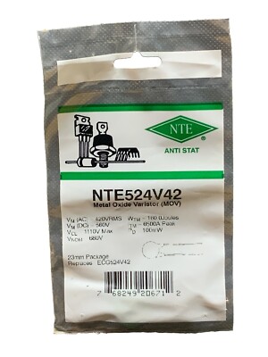NTE524V42 Metal Oxide Varistor 23mm Package Replaces ECG524V42