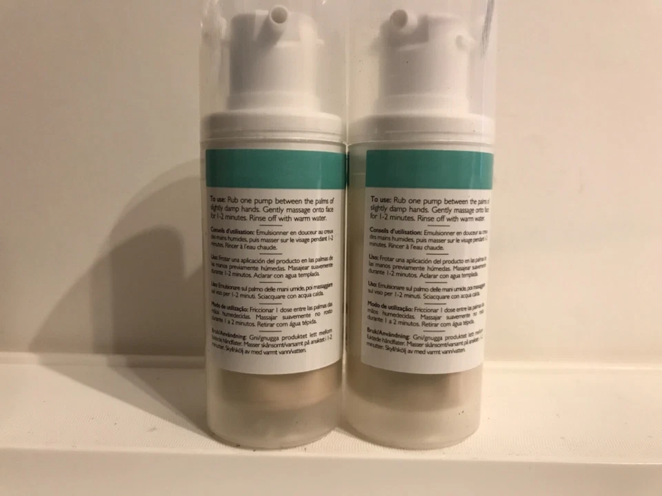 2 X REN ClearCalm 3 очищающее средство для глины 1,7 жидкой унции новое без коробки подвержено дефектам - Изображение 3 из 3