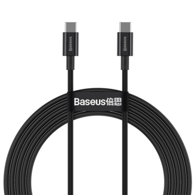 Baseus Ladekabel USB C  USB TYP  C 2m 100W  Kabel Schnell Daten Stark Universal