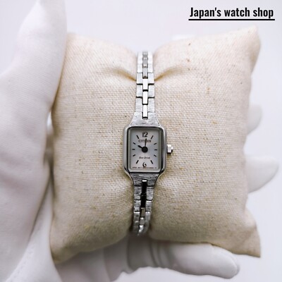 CITIZEN KEY KII: Eco-drive EG2040-55A White Accessory Women's