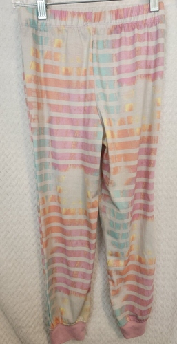 Cat & Jack Girls Pajama Set Lot 2 Piece Unicorn Rainbow Size M 7/8 - Picture 12 of 13