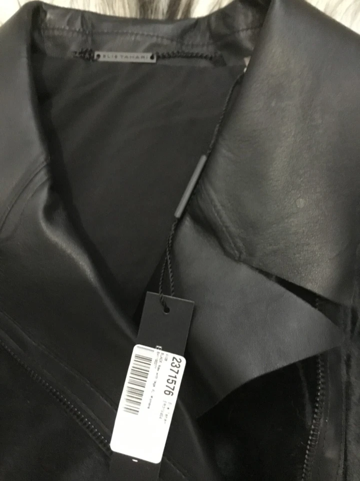 Abrigo pelo becerro Tahari talla XL nuevo $1698 Foto 3 de 4