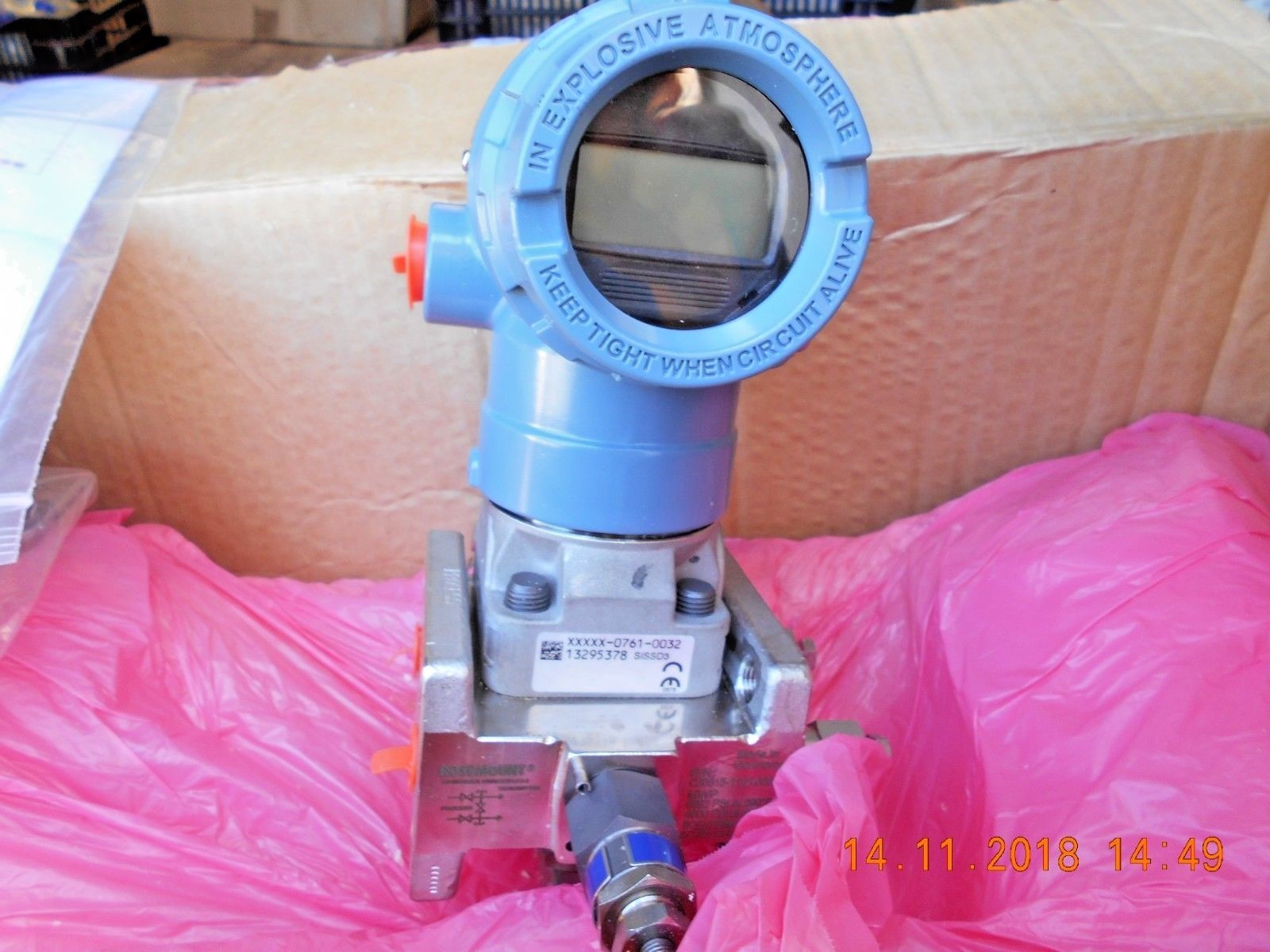 EMERSON ROSEMOUNT 2051CD 3A02A1BS5E7M5Q4 PRESSURE TRANSMITTER NEW IN