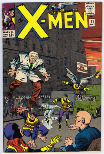 X-Men #11 Marvel 1965 '' Introducing the Stranger ! '' - Afbeelding 1 van 6
