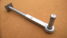 Hook to bolt 13 inch 19mm pin wooden 5 bar gates farm gates field gates