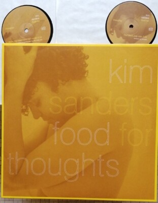 KIM SANDERS - FOOD FOR THOUGHTS 2x 12'' Vinyl Maxi HUMATE Trüby Trio MOLDAN Mixes