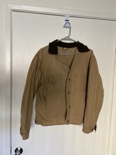 Filson Large Waxed / Oiled Coat Jacket, Made In USA