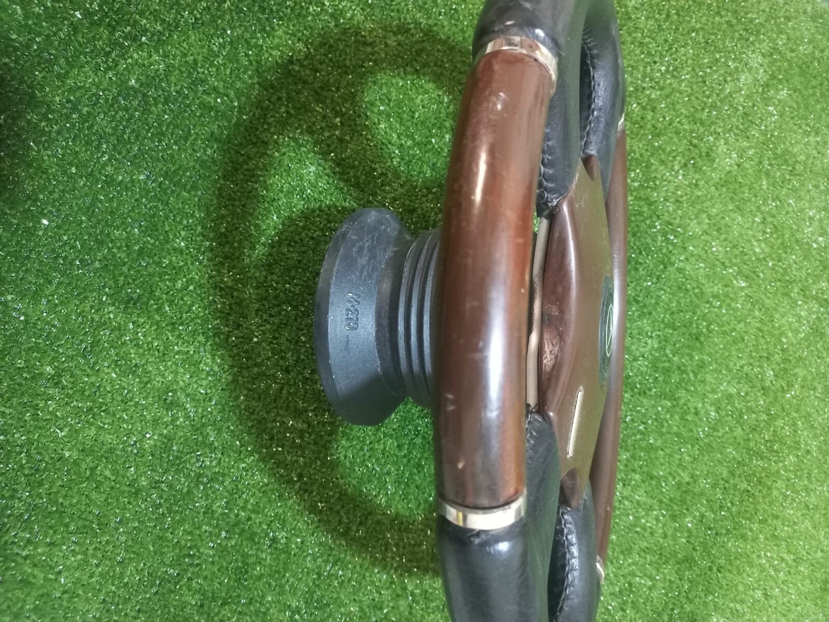 Mercedes Victor Steering Wheel Wood and Leather made in