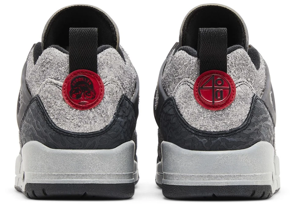 [FQ1759-002] Masculino Air Jordan SPIZIKE BAIXO 'ANTRACITE GINÁSIO VERMELHO' - Imagem 4 de 4