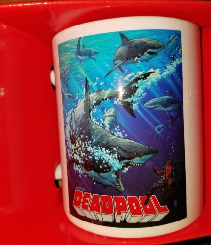 Marvel Deadpool: Shark Tank Coffee Mug Backstagepass Inc. - Picture 1 of 3