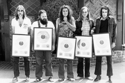 Steely Dan Jeff Skunk Baxter, Denny Dias, Jim Hodder, Walter Becke - 4x6 Foto