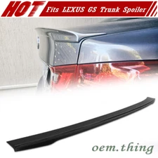 Unpaint Fit FOR Lexus GS 4th L10 GS200t GS350 GS F Sport OE Rear Trunk Spoiler