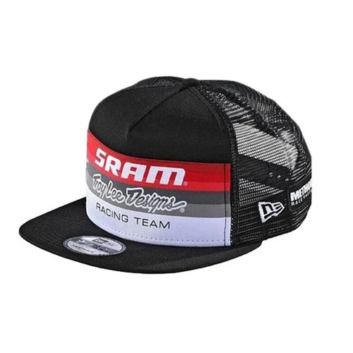 New Fashion SRAM Racing Snapback Cap Motochless Sports Fashion Baseball Hat Red - Picture 14 of 26