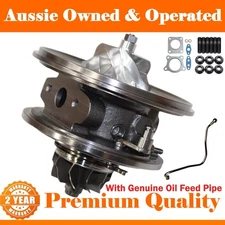 Upgrade Billet Turbo CHRA Core+Oil Feed Pipe For Holden Colorado RC 4JJ1 3.0L