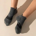 Feetures Women's XL Gray Elite Max Cushion No Show Tab Socks Athletic D23-1