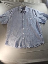 Weekender Men's Stripe Shirt 2xlarge Made L Made in USA Cotton & Polyester