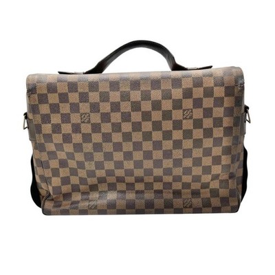 LOUIS VUITTONダミエ ブロードウェイ ショルダー L32 Louis Vuitton Broadway Shoulder Bag Brown Leather for sale