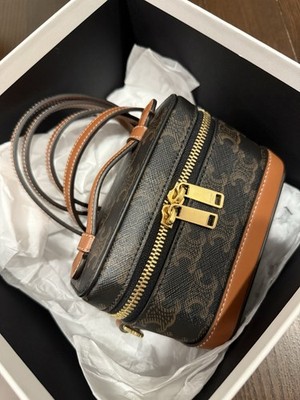 NWT! Celine Triomph Mini Vanity Crossbody Bag